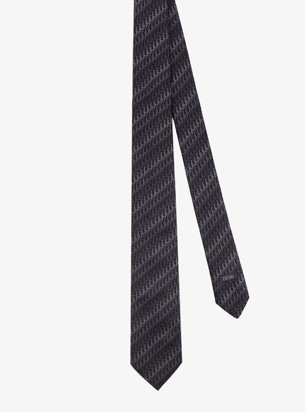 Dior Dior Oblique Trio Silk Tie