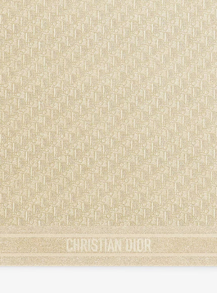 Dior Dior Oblique Lurex Silk Foulard