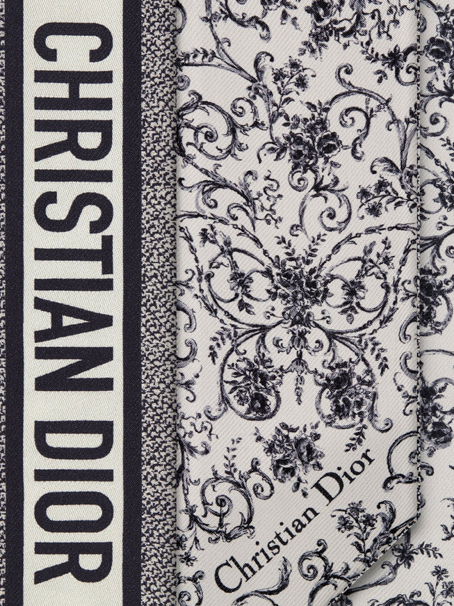 Dior Mitzah Dioresque Butterfly Silk Bandeau