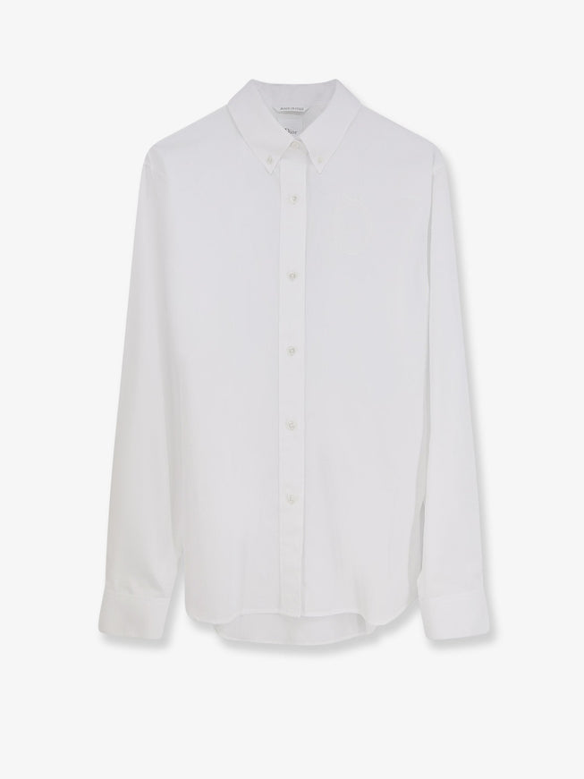 Dior Cotton Popelin Shirt Blanc