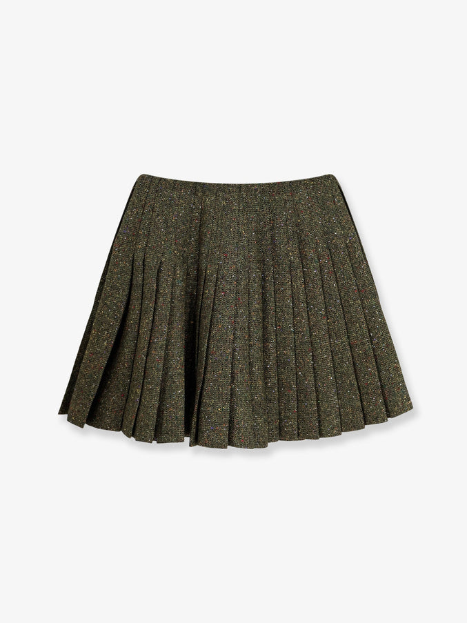 Dior Pleated Mini Skirt