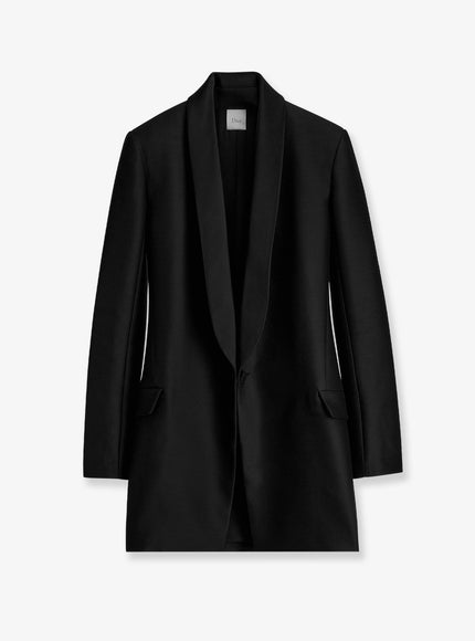 Dior Wool And Silk Tuxedo Blazer Noir