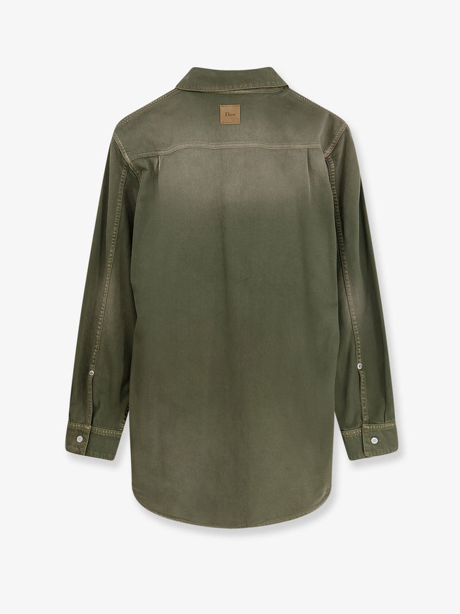 Dior Cotton Shirt With Dior Patch