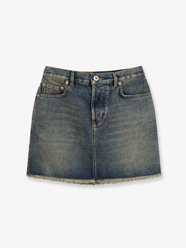Dior Denim Mini Skirt Bleu