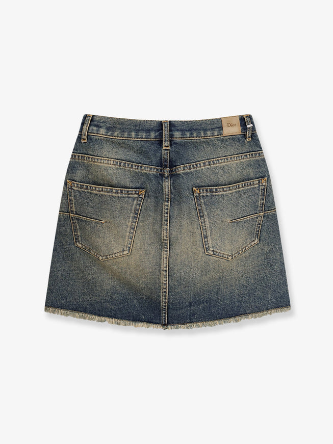 Dior Denim Mini Skirt