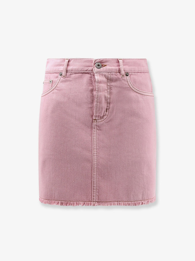 Dior Cotton Skirt Rose