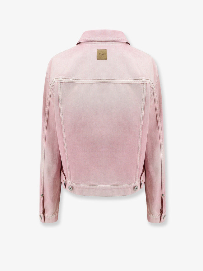 Dior Dior Médaillon Pink Denim Jacket