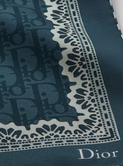 Dior Dior Médaillon 70 Squared Silk Foulard