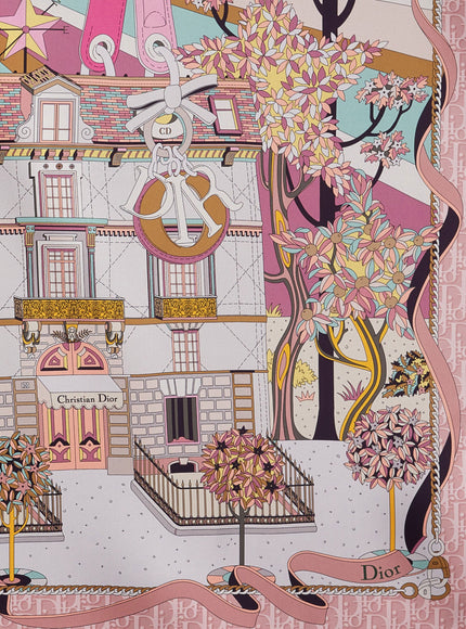 Dior Dior Avenue 90 Silk Foulard