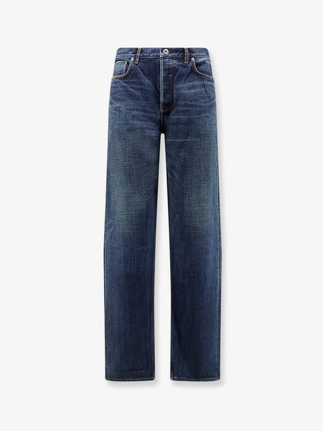 Dior Blue Denim Jeans Bleu
