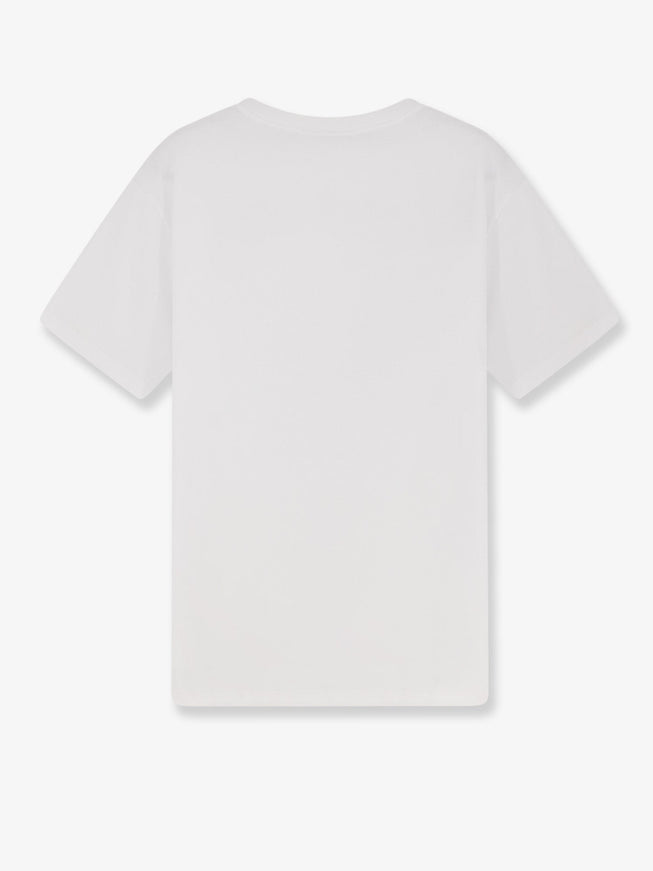 Dior Cotton T-Shirt With Embroidered Logo
