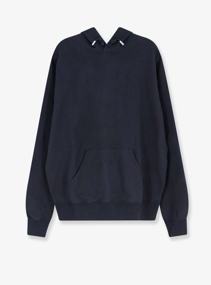 Dior Cotton Sweatshirt With Embroidered Logo Noir