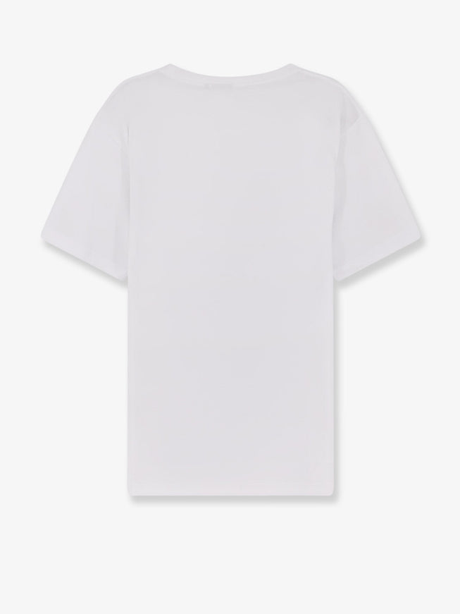 Dior Cotton T-Shirt With Book Cover Embroidery