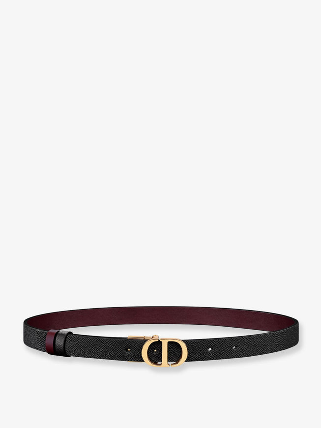 Dior Cd 30 Montaigne Leather Belt Nero Multi