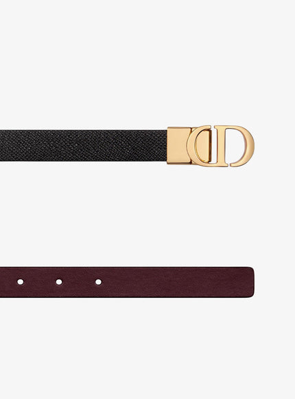 Dior Cd 30 Montaigne Leather Belt