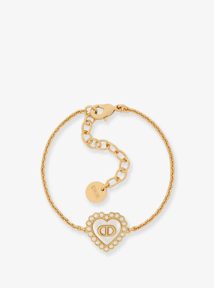 Dior Petit Cd Baroque Bracelet Metal With Golden Finish Uni Goldwhite