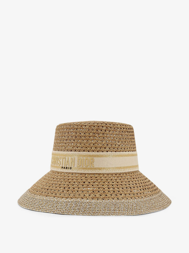 Dior D-Bobby Raffia Hat