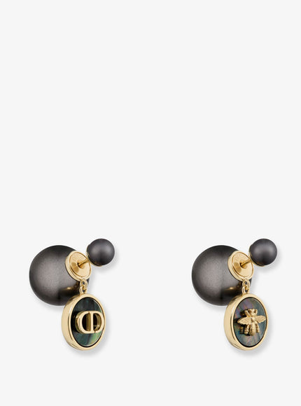 Dior Dior Tribales Earrings In Metal With Gold Finishes Uni Gold Black