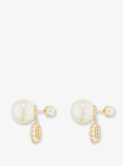 Dior Dior Tribales Metal Earrings With Gold Finish Metal