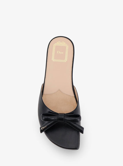 Dior Dior Bow Leather Sandals