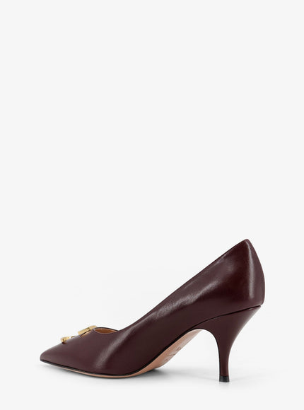 Dior Dior Initials Leather Pumps With Metal Cd Initials
