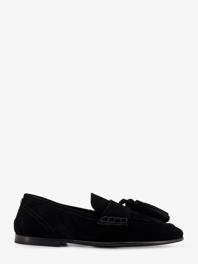 Dolce & Gabbana Ariosto Suede Loafers Nero