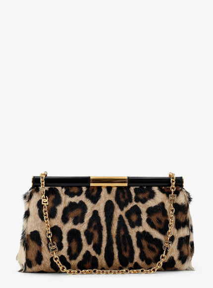 Dolce & Gabbana Marlene Pony Skin Shoulder Bag