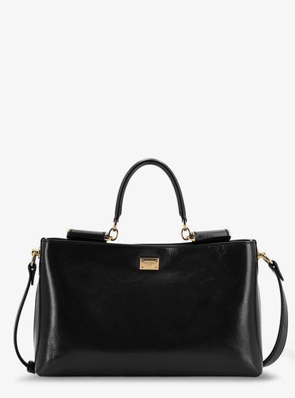 Dolce & Gabbana Leather Crossbody Bag Uni Nero