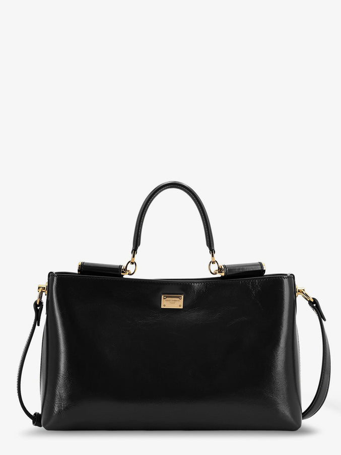 Dolce & Gabbana Leather Crossbody Bag Uni Nero