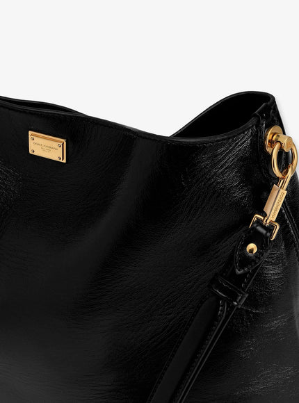 Dolce & Gabbana Vittoria Leather Crossbody Bag