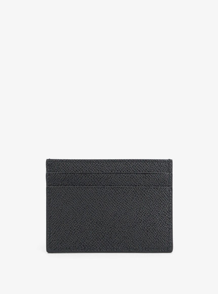 Dolce & Gabbana Hammered Leather Card Holder