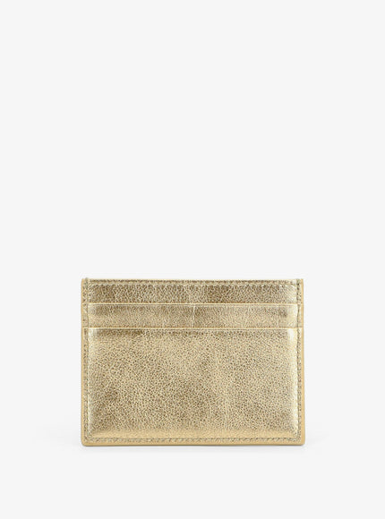 Dolce & Gabbana Hammered Leather Card Holder