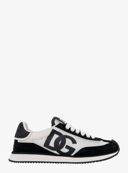 Dolce & Gabbana Dg Cushion Black/White Sneakers Bianconero