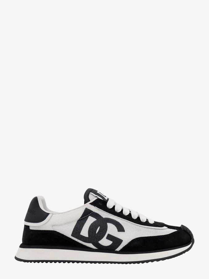 Dolce & Gabbana Dg Cushion Black White Sneakers Bianconero