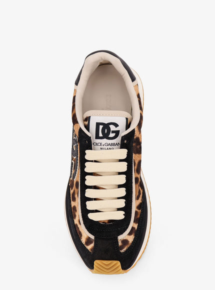 Dolce & Gabbana Dg Cushion Black/White Sneakers