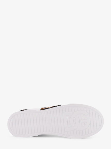 Dolce & Gabbana Portofino Letaher Light Strobel Sneakers