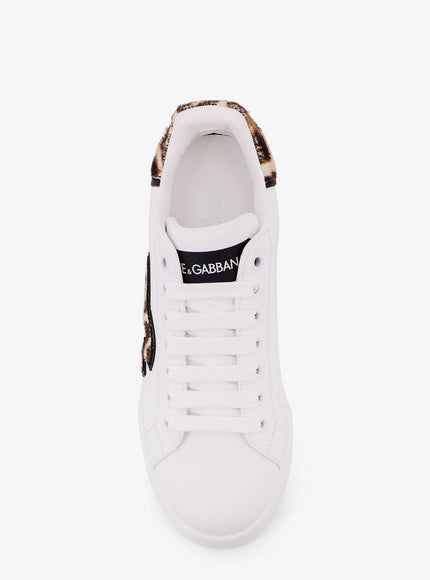 Dolce & Gabbana Portofino Letaher Light Strobel Sneakers