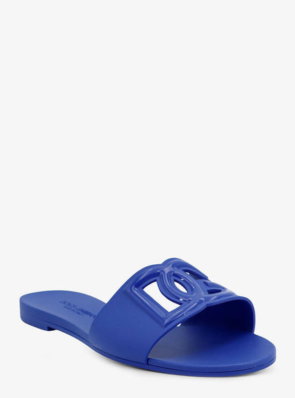 Dolce & Gabbana Pvc Sandals With Dg Logo On The Front