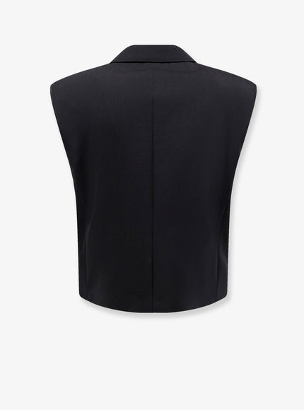 Dolce & Gabbana Virgin Wool And Silk Blend Tuxedo Vest