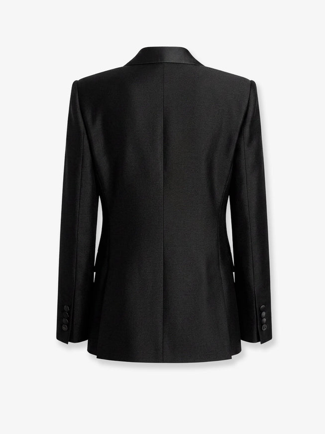 Dolce & Gabbana Double-Breasted Faille Blazer