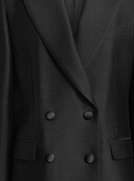 Dolce & Gabbana Double-Breasted Faille Blazer