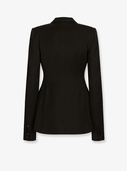 Dolce & Gabbana Tuxedo Virgin Wool And Silk Blazer