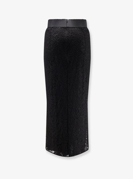 Dolce & Gabbana Lace Midi Skirt