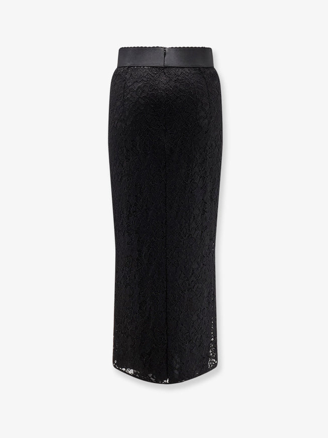 Dolce & Gabbana Lace Midi Skirt
