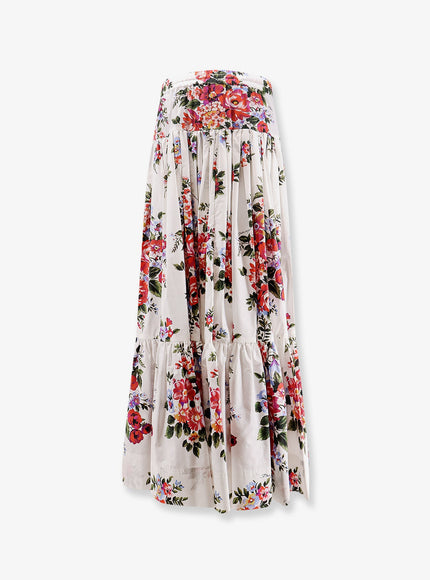 Dolce & Gabbana Cotton Long Skirt