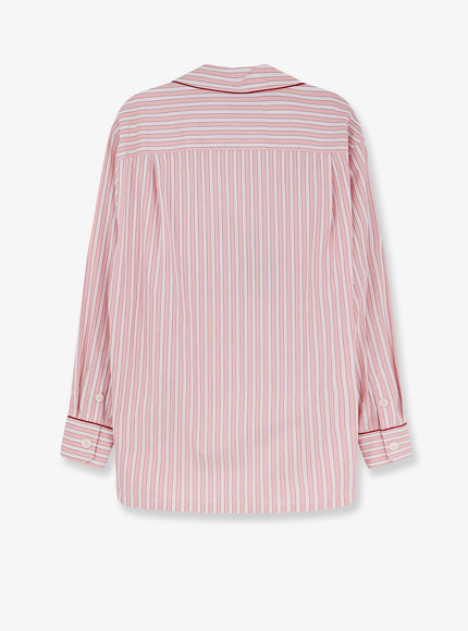 Dolce & Gabbana Striped Cotton Pajama Shirt