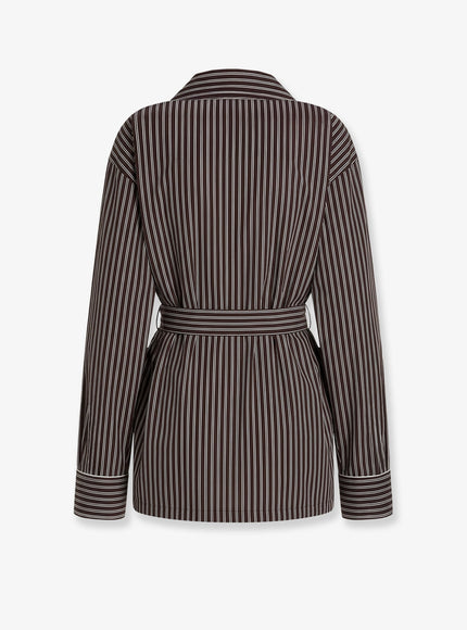Dolce & Gabbana Camicia Pigiama Vanity In Popeline