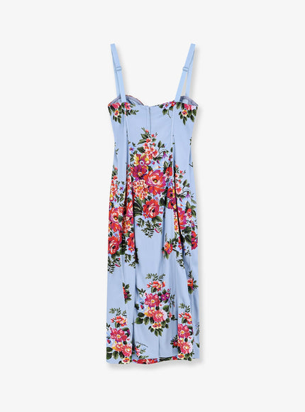 Dolce & Gabbana Satin Bustier Dress