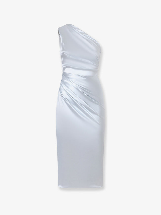 Dolce & Gabbana Satin Midi Dress