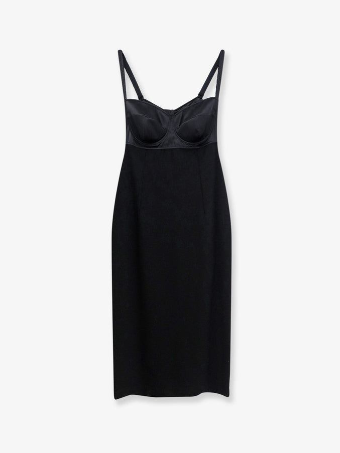 Dolce & Gabbana Stretch Fabric Dress 52 Nero